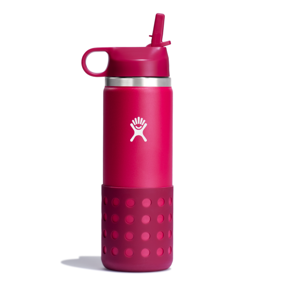 Hydro Flask KIDS WIDE MOUTH STRAW CAP and Boot Lake
